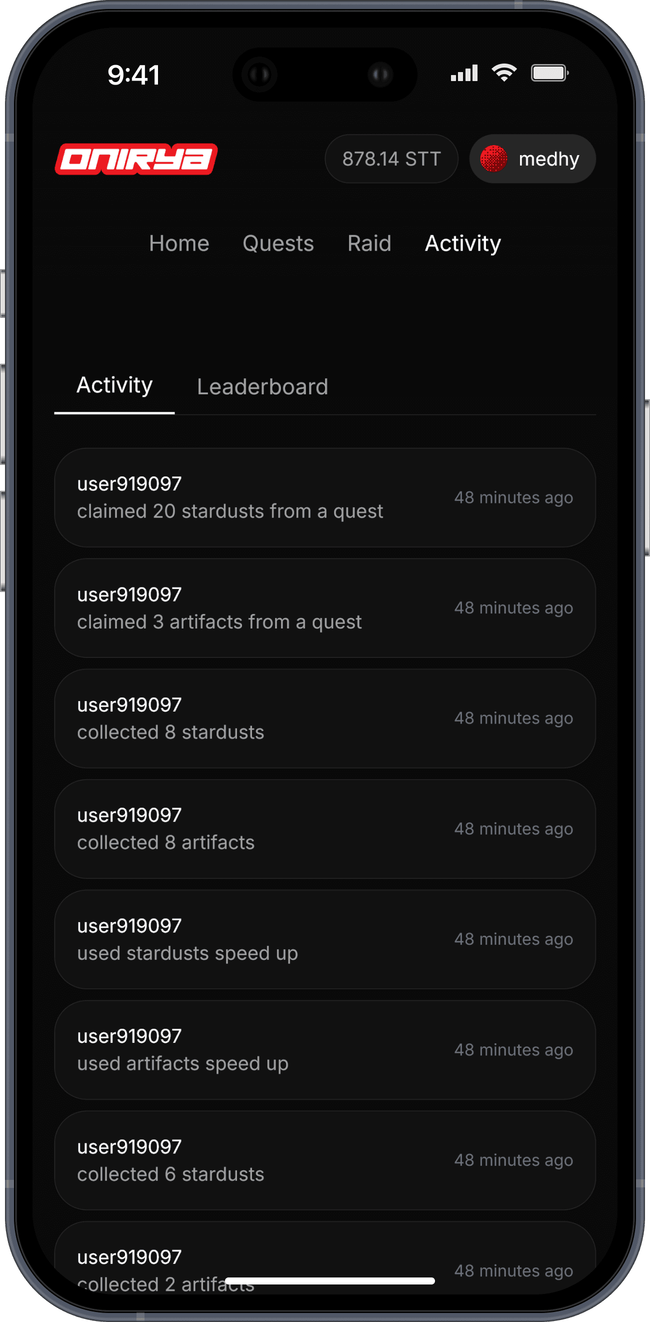 Activity