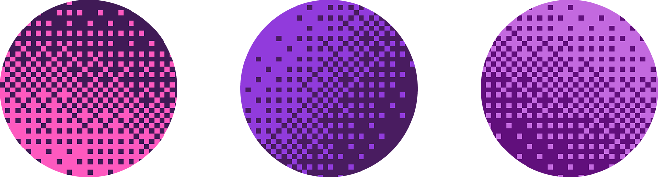 Avatars with different tone palettes