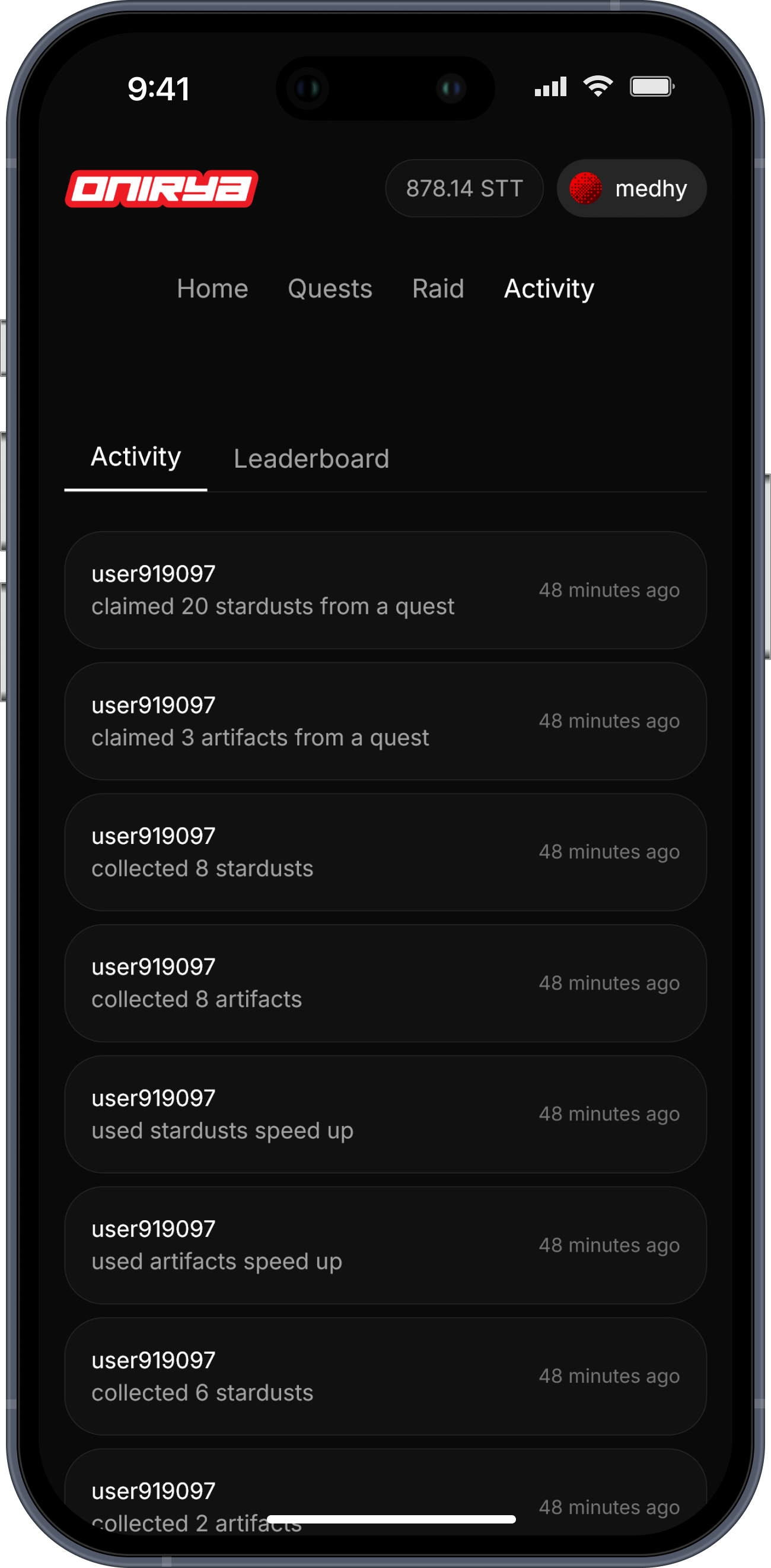 Activity